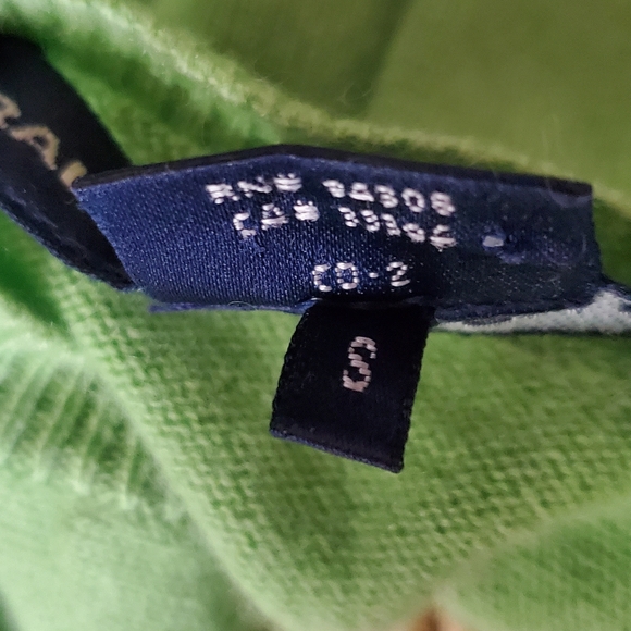 Ralph Lauren 100% Cashmere Sweater ⚜️💚⚜️Size Small - Picture 5 of 7